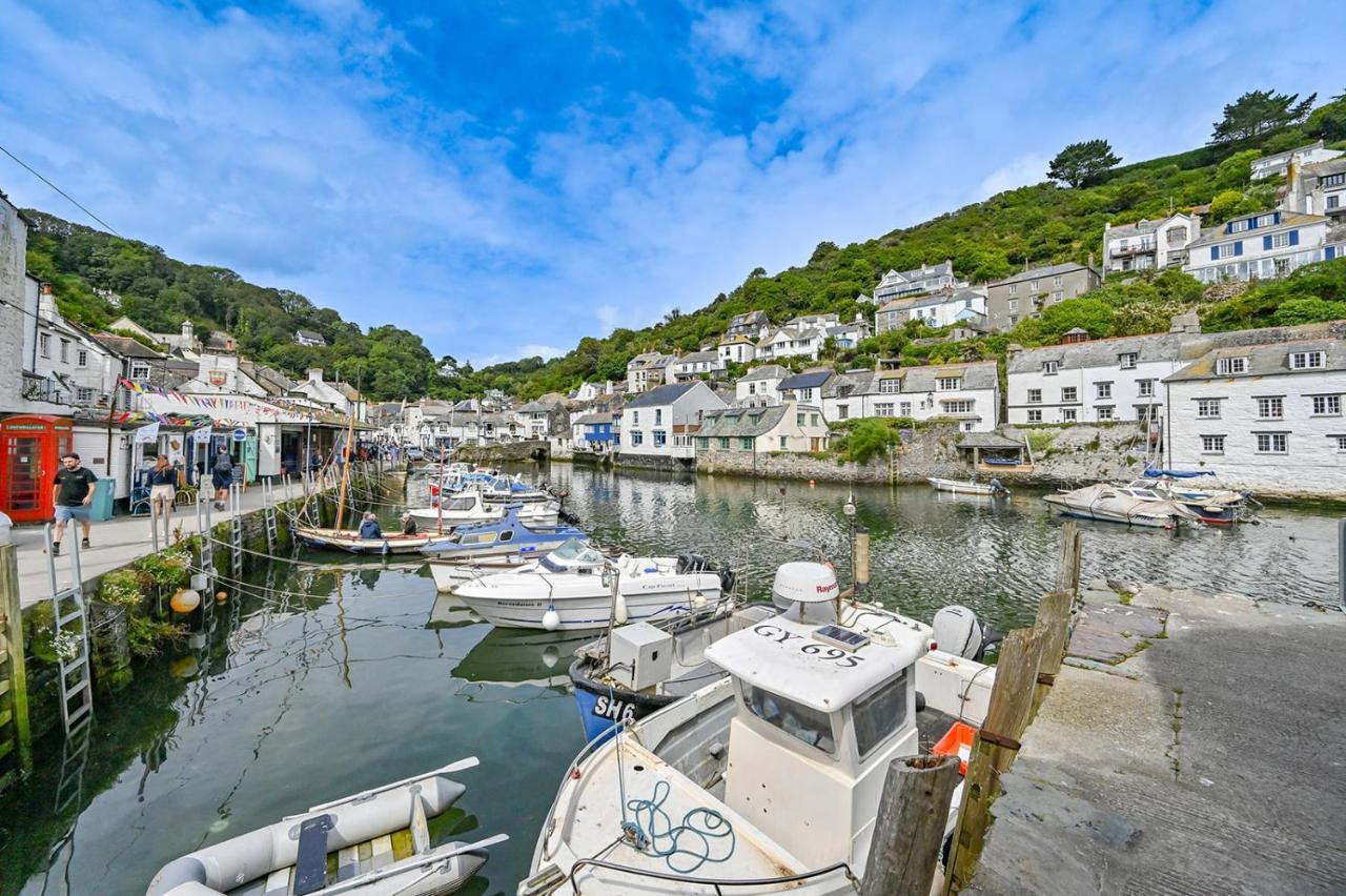 Luxury Couple'S Getaway With River Views And Parking Polperro Eksteriør billede